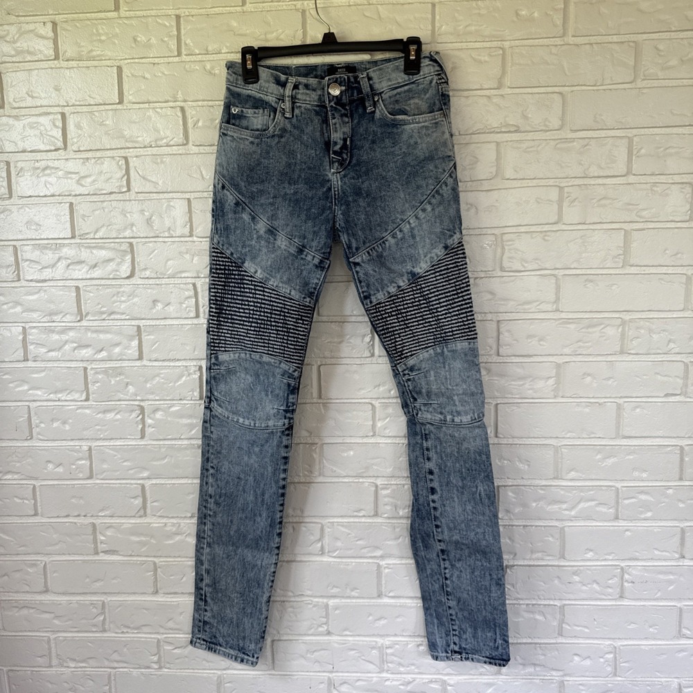 True Religion Rocco Mens Jeans‎ Size 28 Stacked Relaxed Skinny